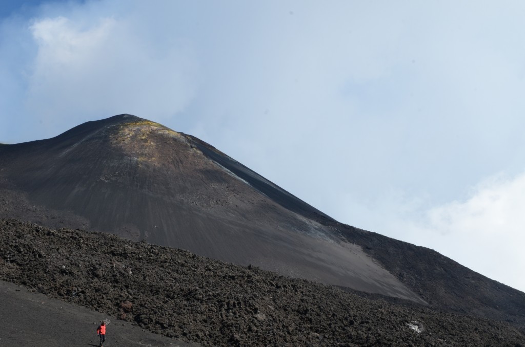 Le cône actif de l'Etna