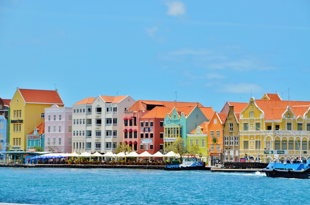 Le centre-ville de Curaçao