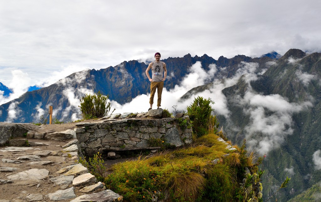 Au sommet de Montaña Picchu