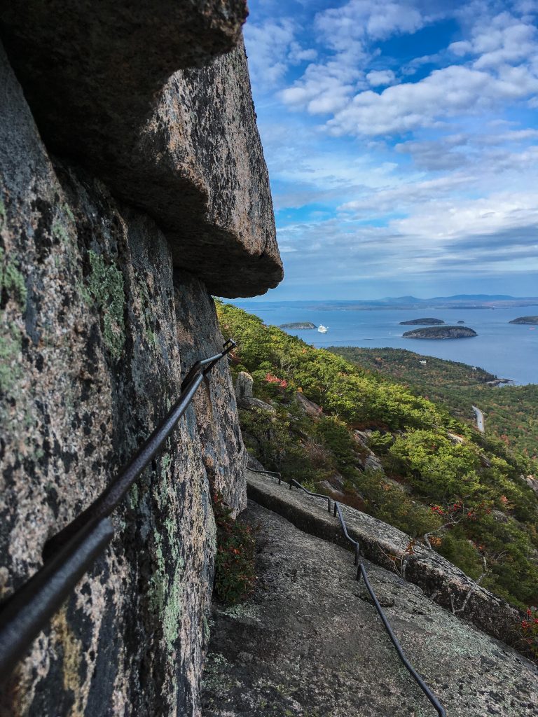 precipice trail parc national d'acadia