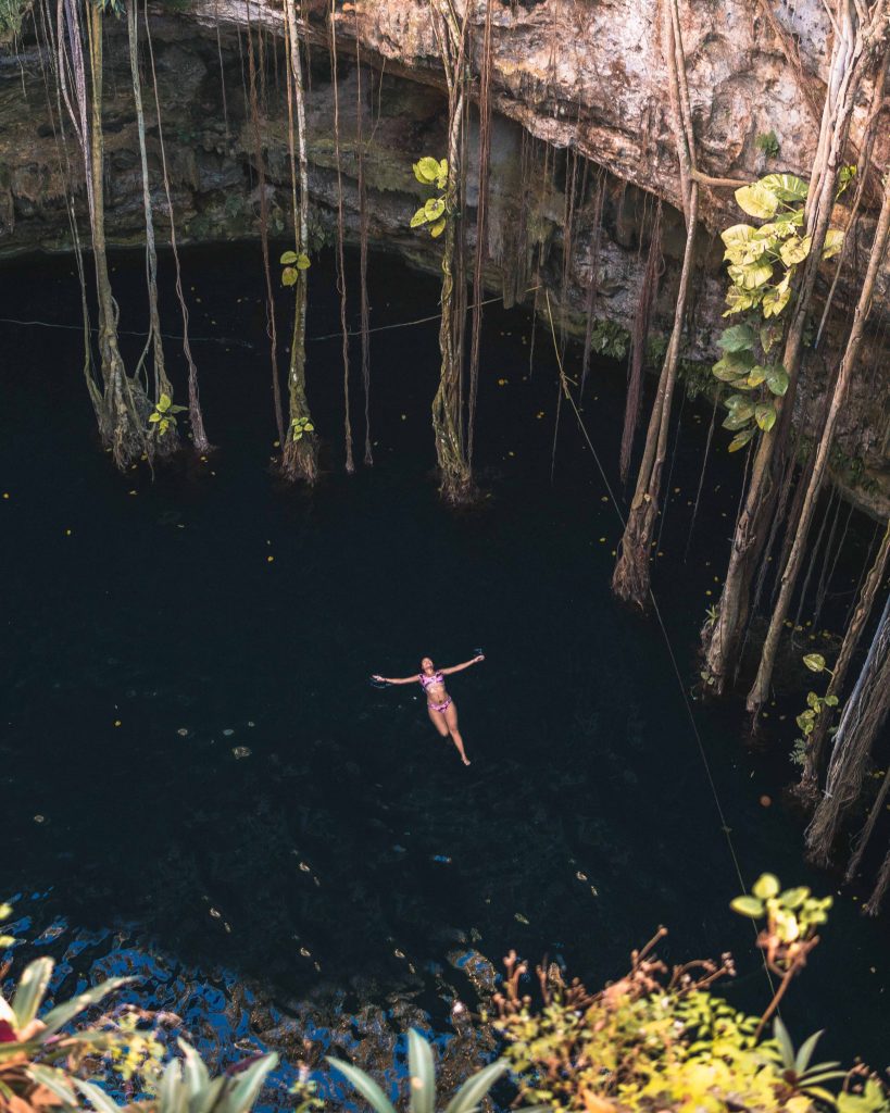 Cenote Oxman au Mexique