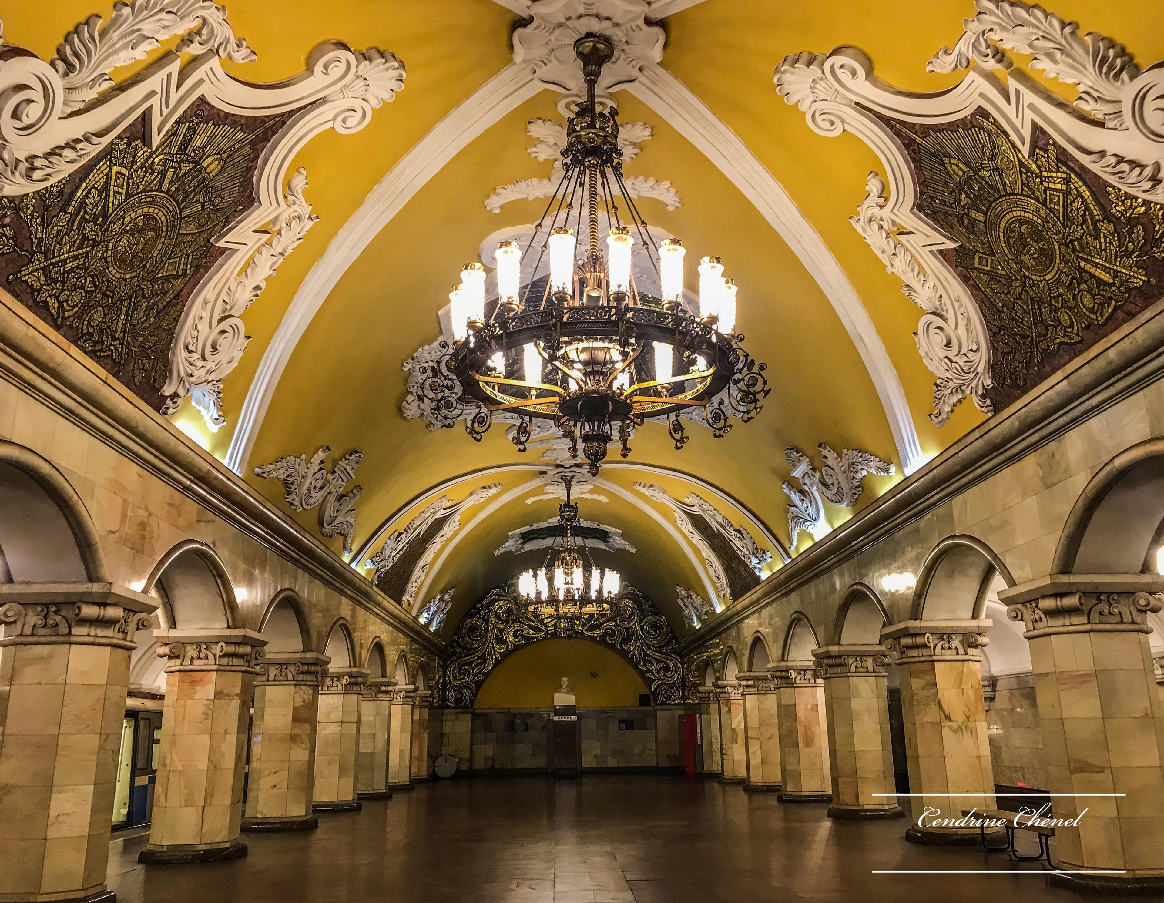 Les plus belles stations de métro de Moscou