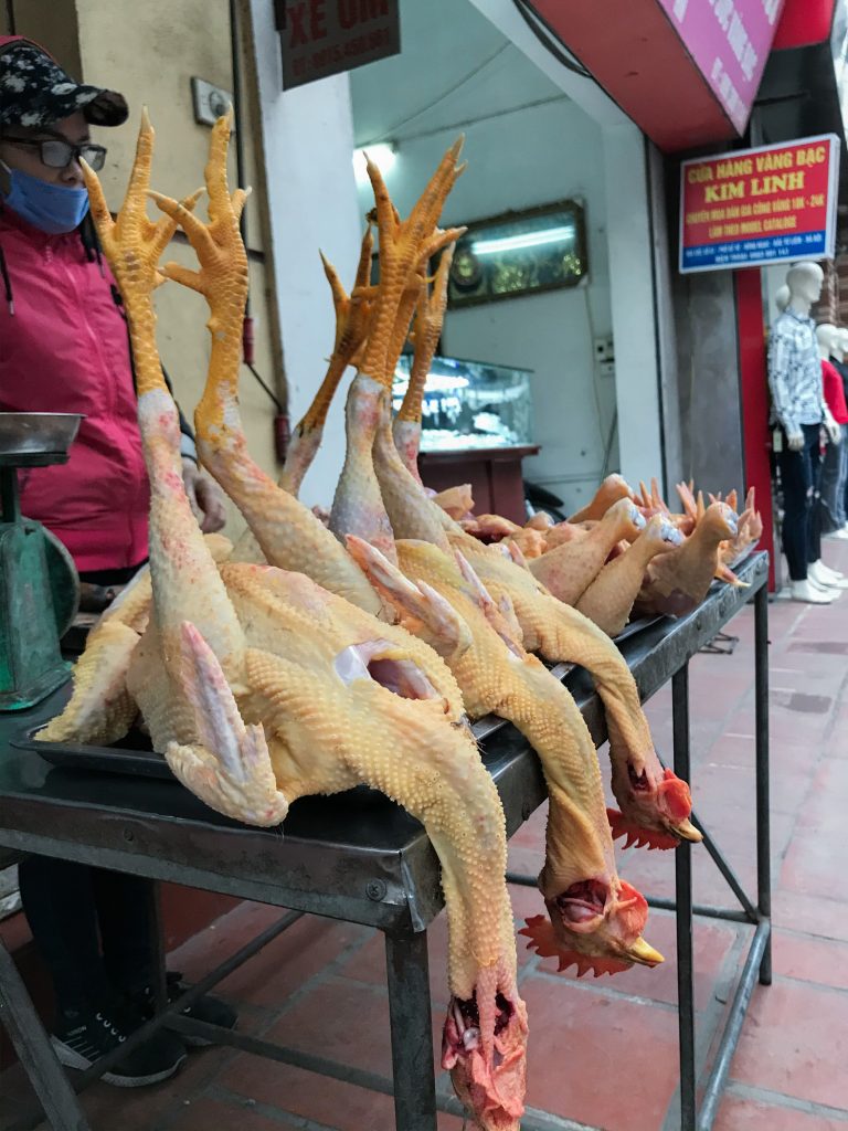 Comptoir de volaille, Vietnam