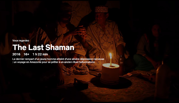 Capture d'écran du film The last shaman