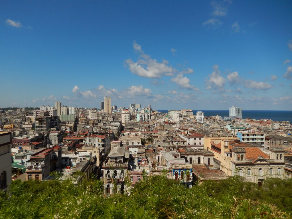 La Havane vue de l'hôtel Parque Central