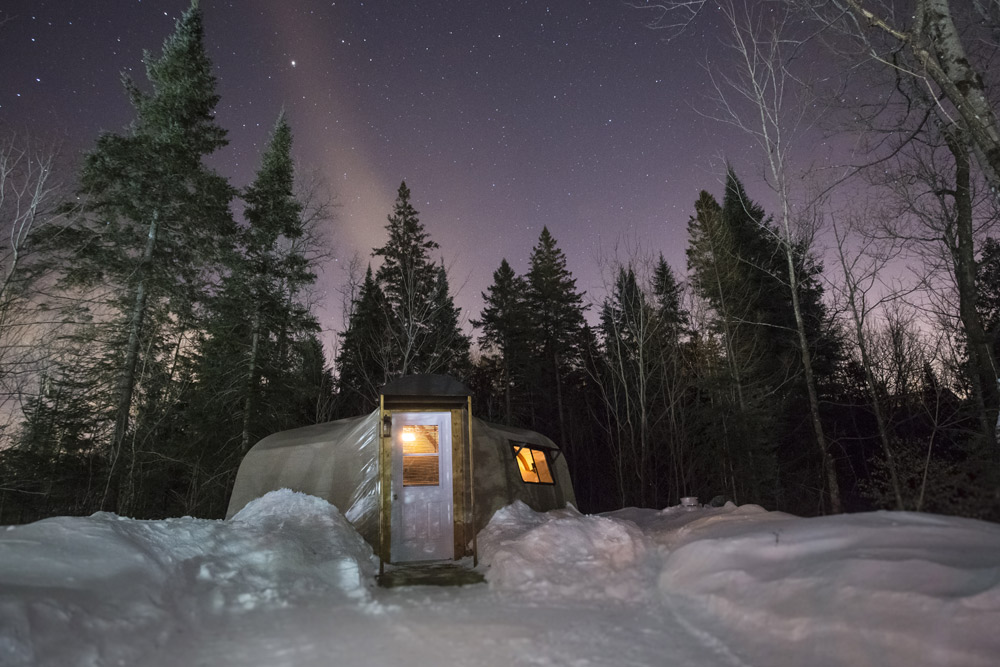7 hébergements uniques où vivre une escapade hivernale au Québec