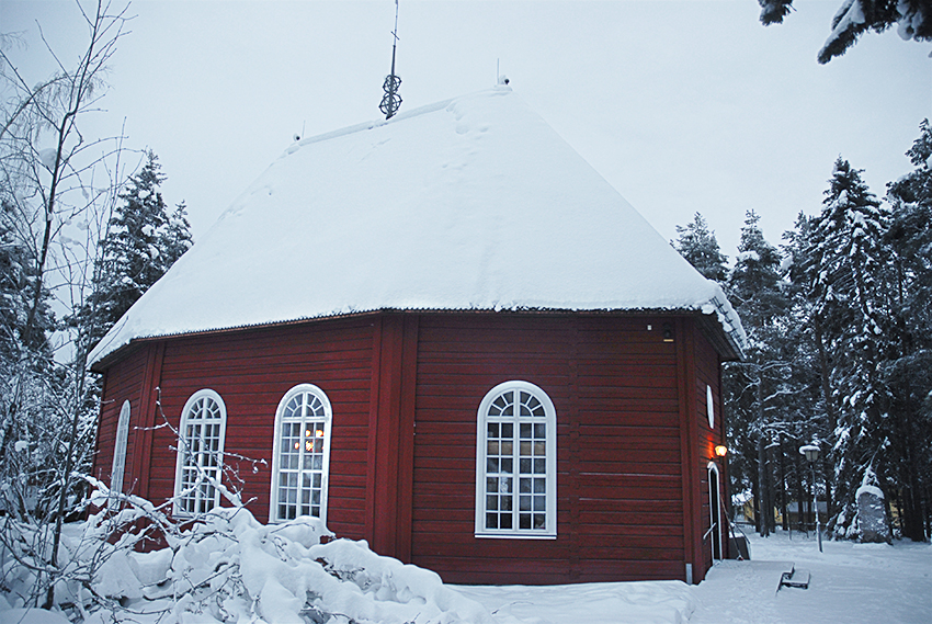 Suède-Jokkmokk-Ancienne église