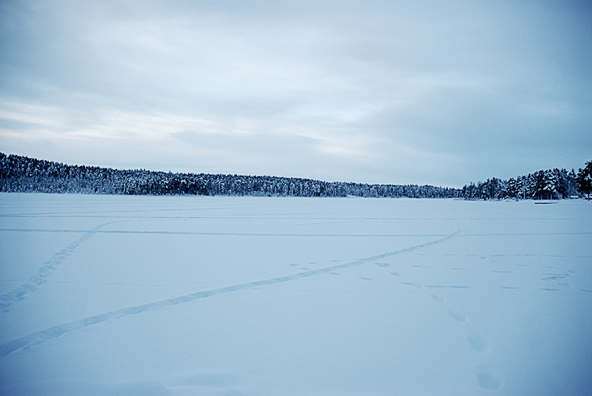 Suède-Jokkmokk-Lac Talvatissjön