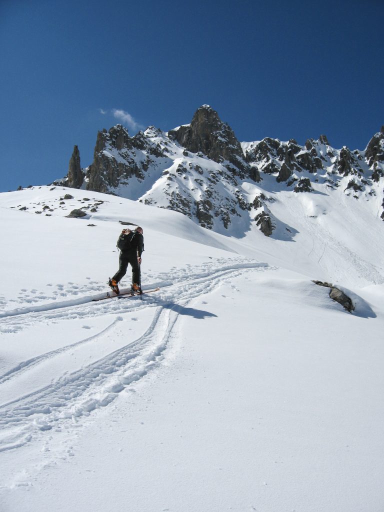 Ski de randonnée dans les Alpes