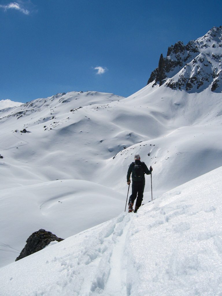 Ski de randonnée dans les Alpes françaises