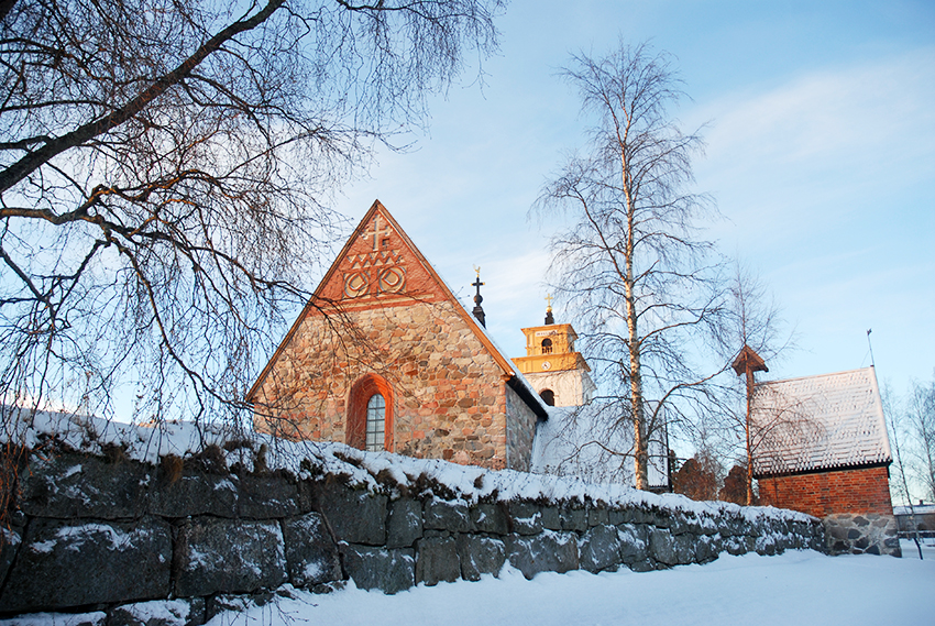Suède-Luleå-Gammelstad-Eglise