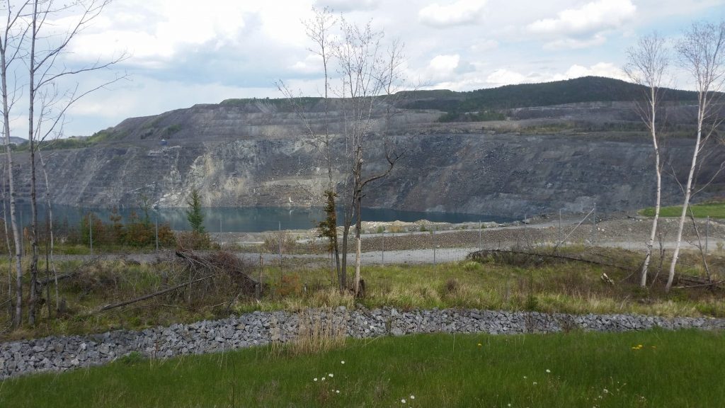 Activité inusitée : Lac turquoise à la mine de Thedford Mines