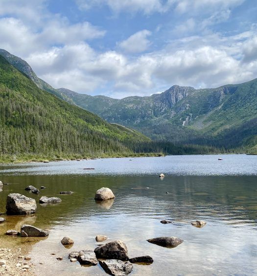 Lac aux Américains au Parc national de la Gaspésie