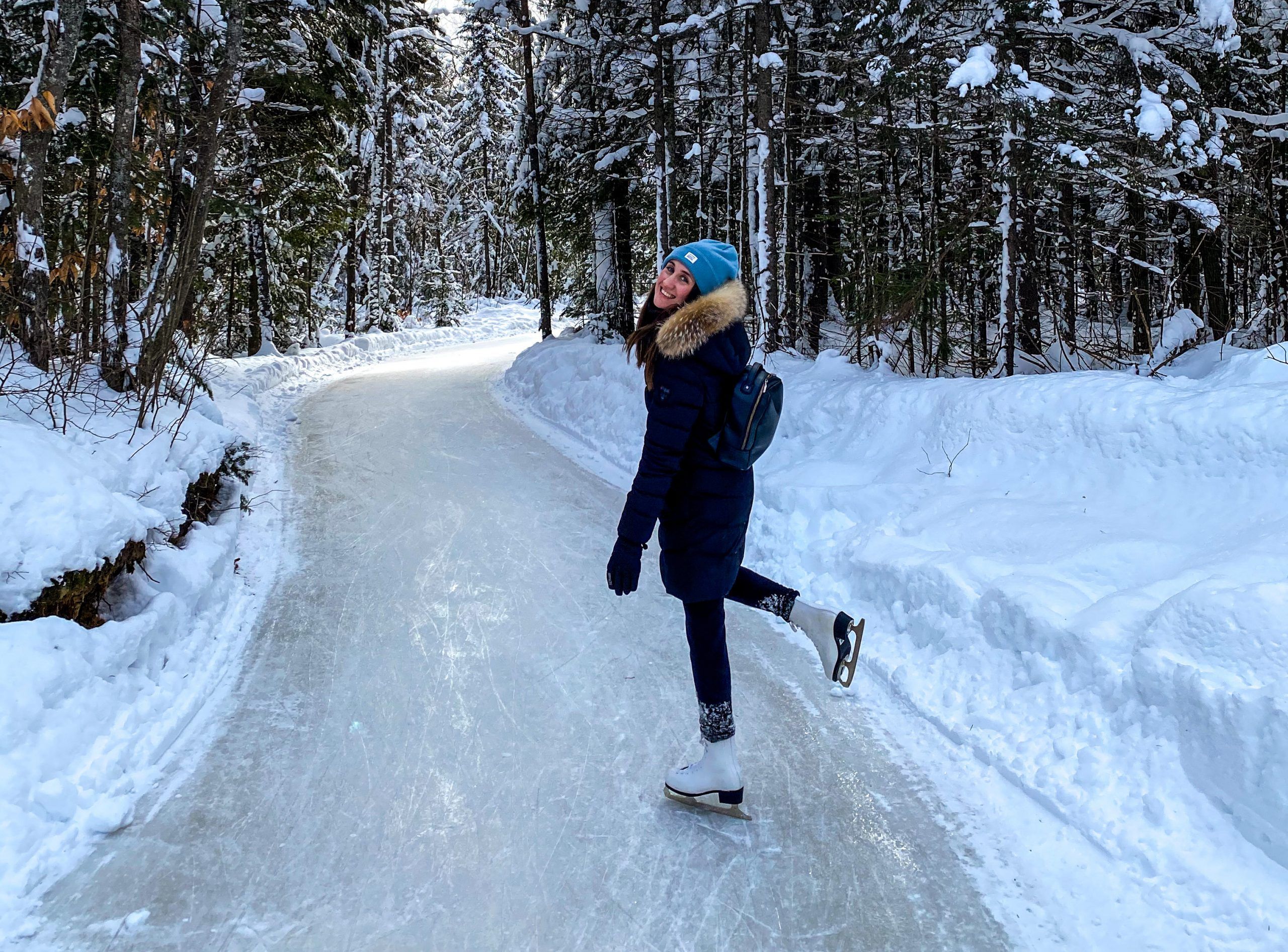 10 endroits où faire du patin à glace au Québec cet hiver