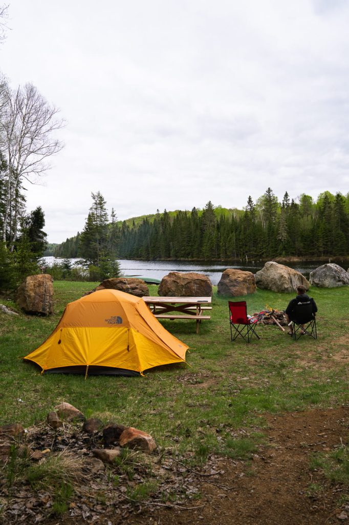 camping lac Hull
