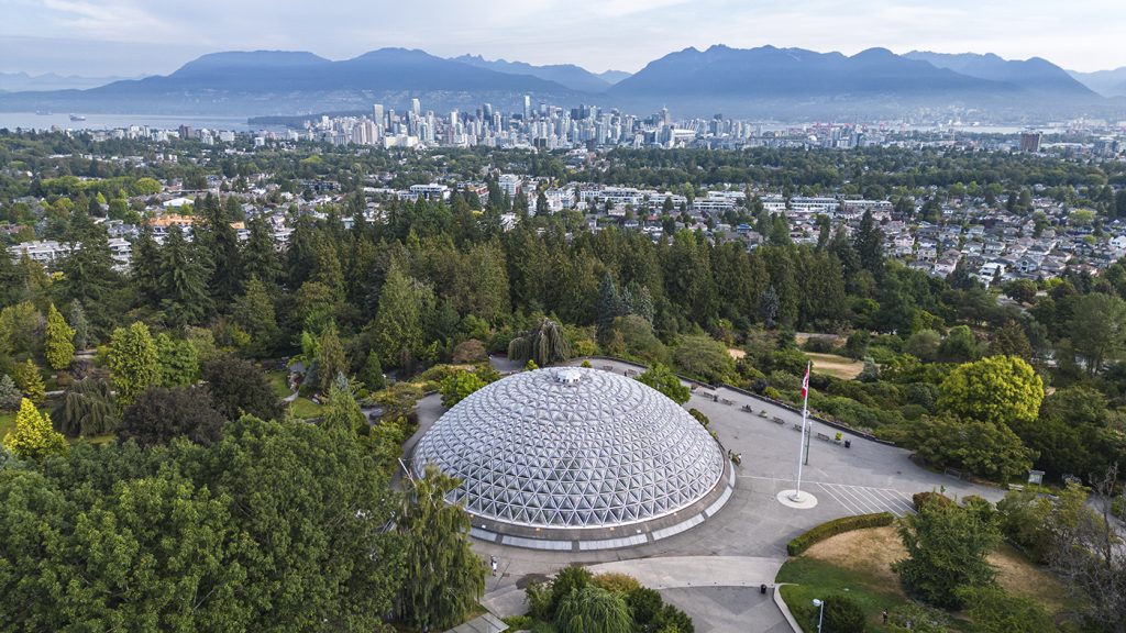 Queen Elizabeth Park, Vancouver - vue panoramique sur la ville