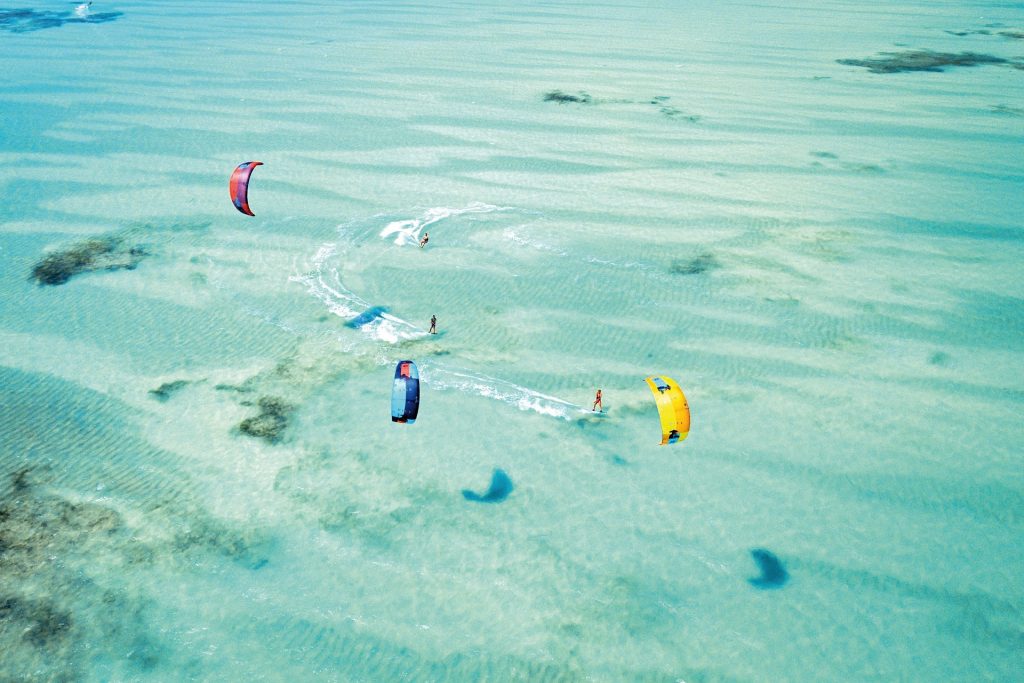 Kitesurfing à Zanzibar