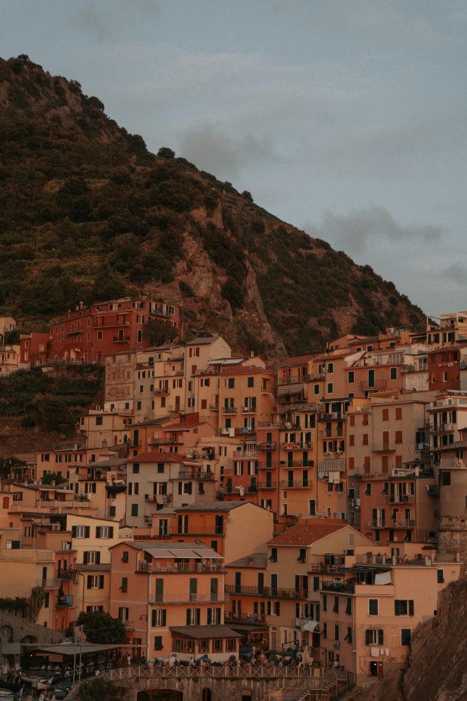 Village de Manarola en Italie