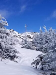 Randonnée hivernale au mont Ham
