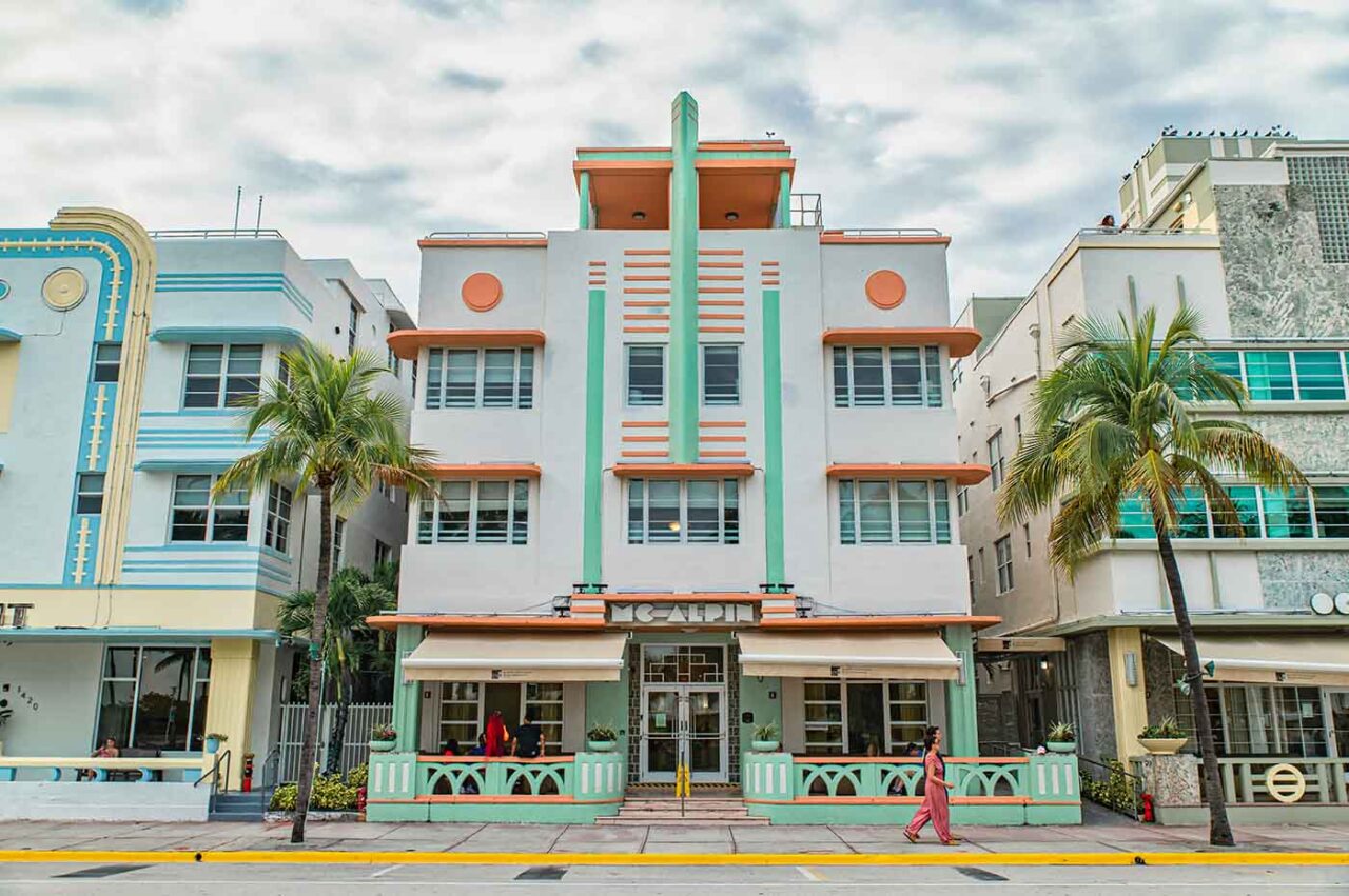 Le Art Deco Historic District de Miami
