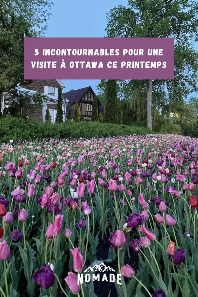 visiter Ottawa au printemps