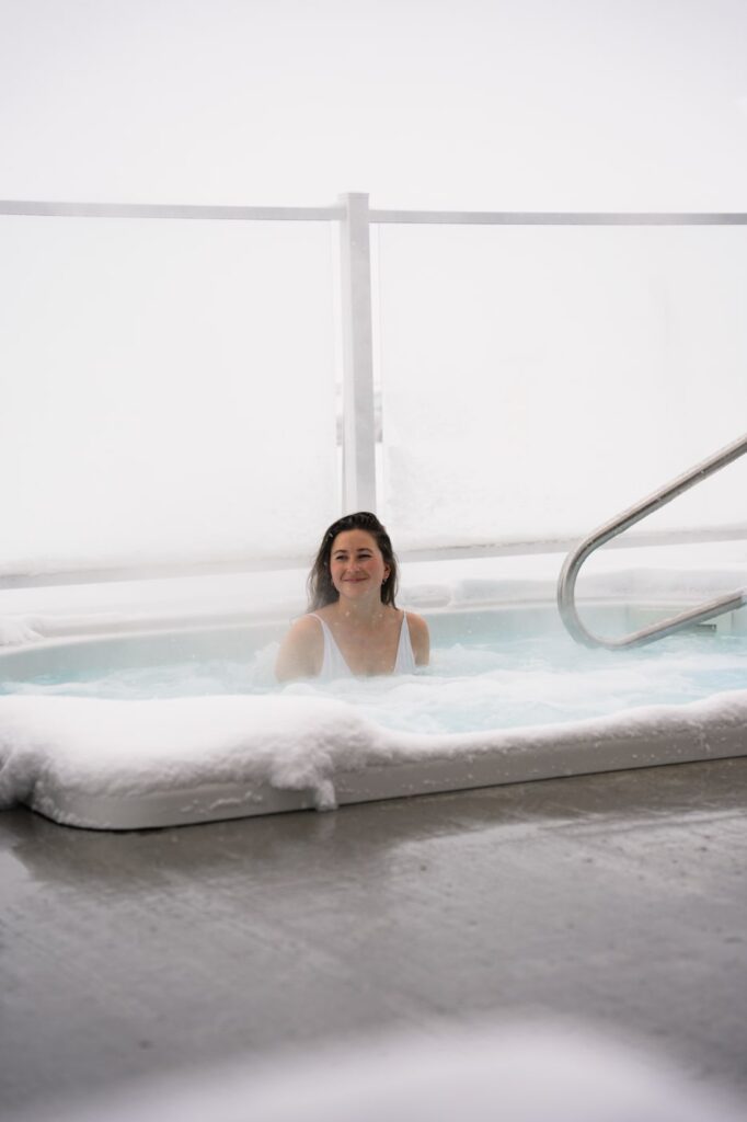 spa en hiver au Québec