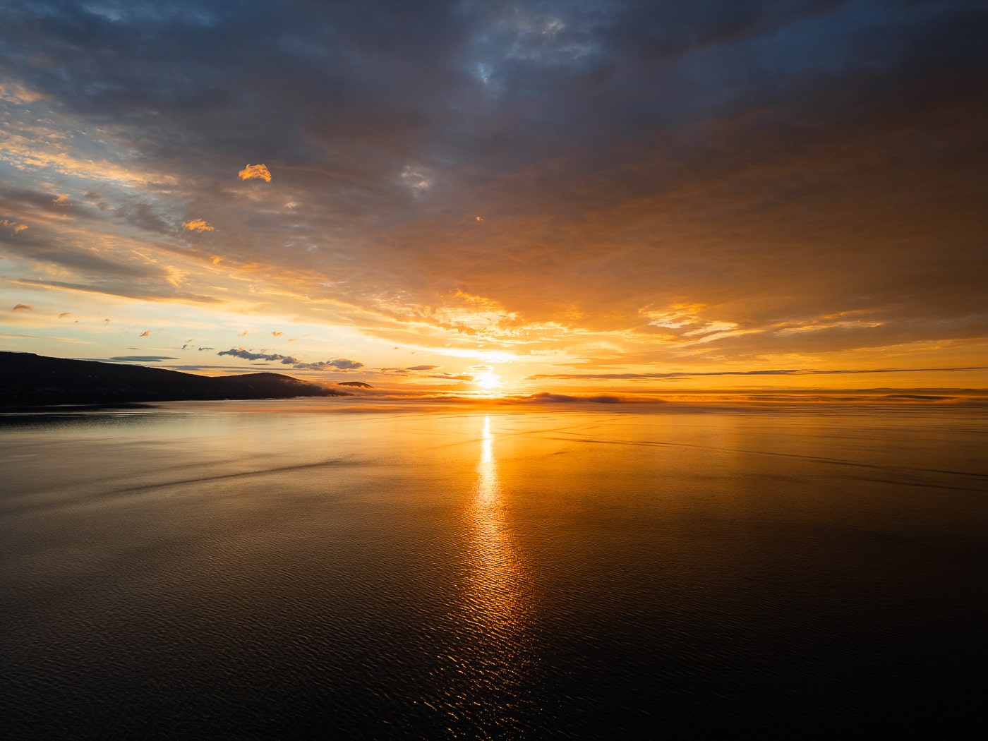 Vue sur le fleuve Saint-Laurent dans Charlevoix