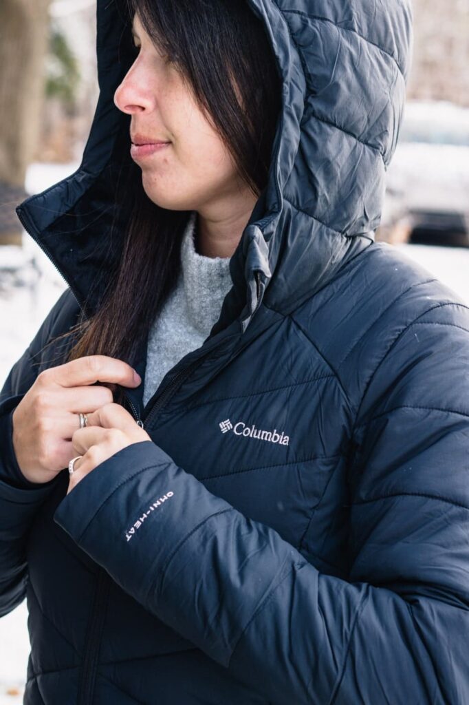 manteau d'hiver Columbia- idées cadeaux pour cet hiver